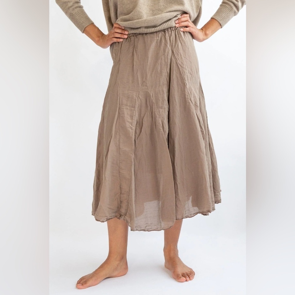 CP Shades Fanny Seal Gray Midi Skirt